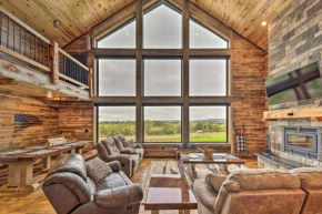 Galena Cabin with Wraparound Porch and Game Room!, Galena